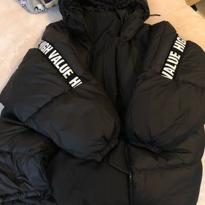 high value zara coat